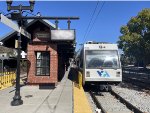 VTA LR Train at Downtown Campbell Station